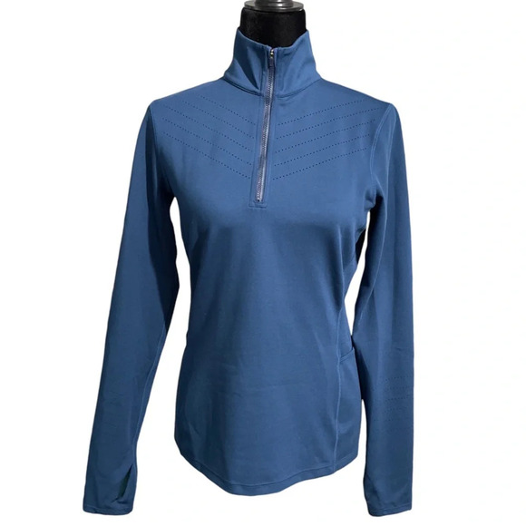 Title Nine Quarter Zip Stretchy Pullover - Picture 3 of 9